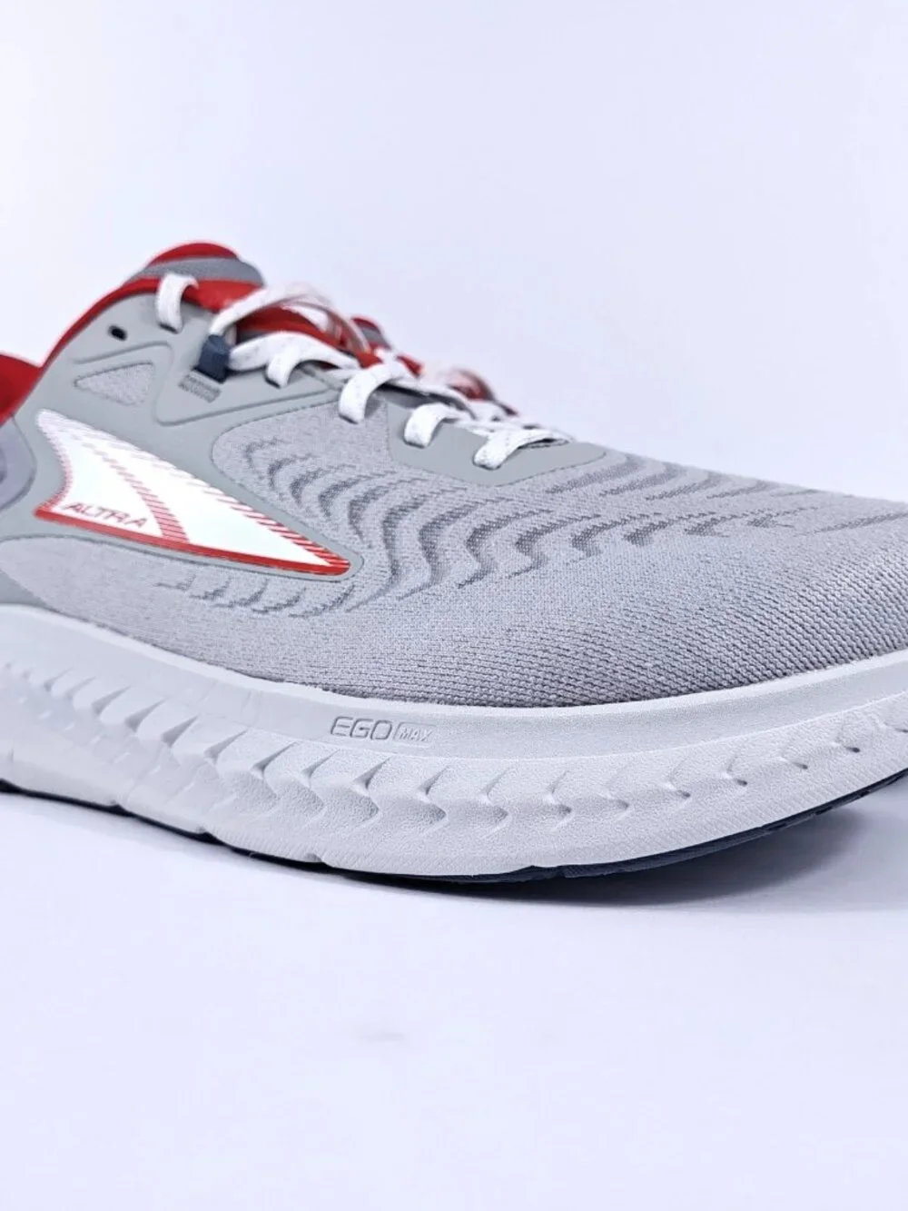 Altra Torin 7 Mens 10.5 Wide Zero Drop FootShape Road Running Shoes Gray EGO Max